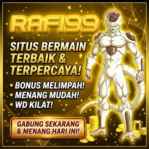 Banner promosi situs RAFI99 202605121509